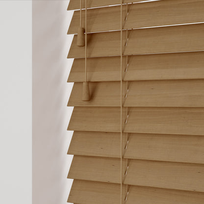 Tawny 50mm Real Wood Blind